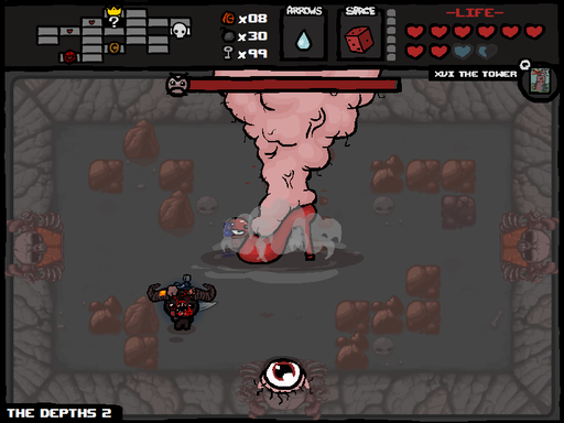 Binding of Isaac, The - Bosses in Depths